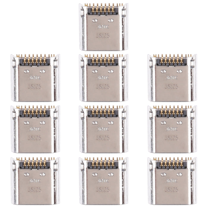 Para Galaxy Tab 4 7.0 3G / T231 Conector de puerto de carga de 10 piezas
