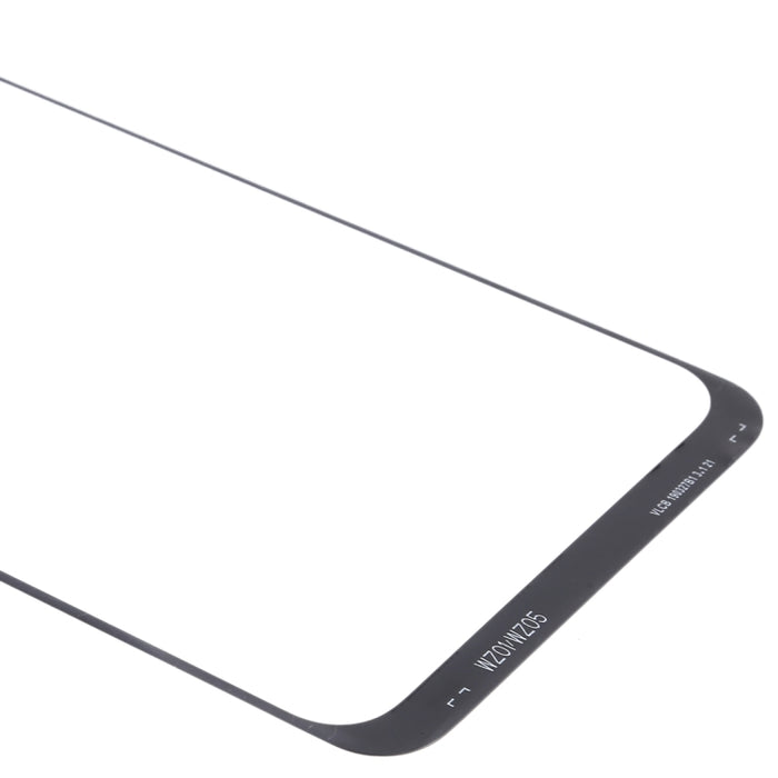 Para Galaxy A50 / A30 / M30 / A4S Lente de vidrio exterior de pantalla frontal