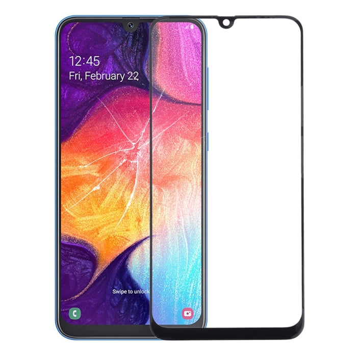 Para Galaxy A50 / A30 / M30 / A4S Lente de vidrio exterior de pantalla frontal