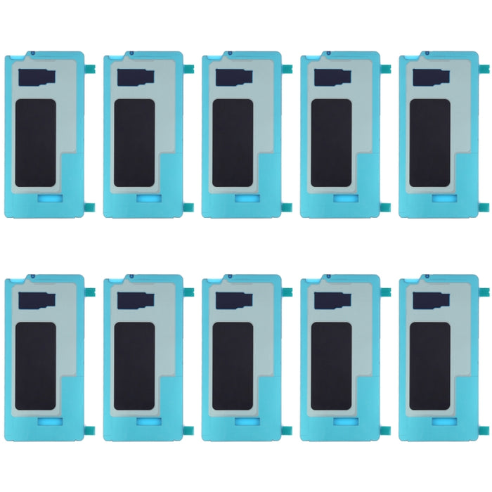 Para Galaxy S10+ 10 pegatinas adhesivas traseras para digitalizador LCD