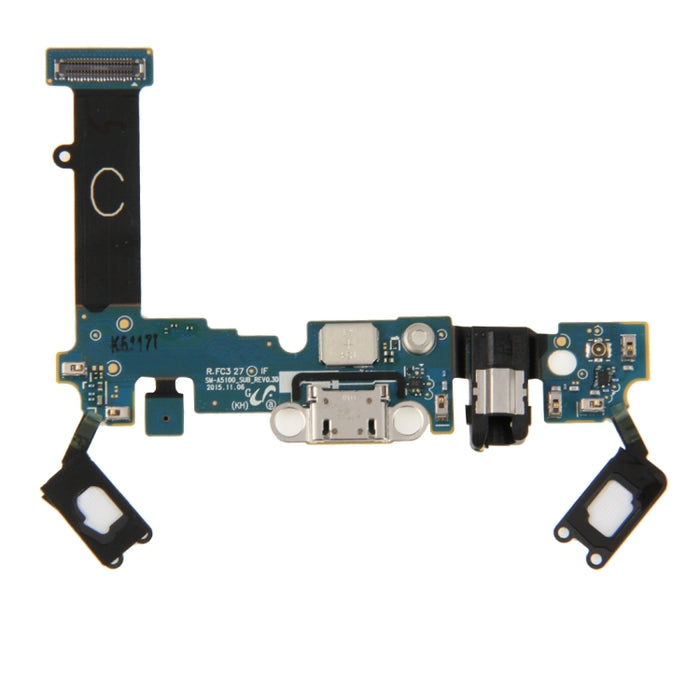 Para Galaxy A5 (2016) / A5100 Puerto de carga, sensor y cable flexible para conector de auriculares