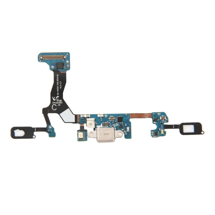 Para Galaxy S7 Edge / G9350 Puerto de carga y cable flexible de sensor