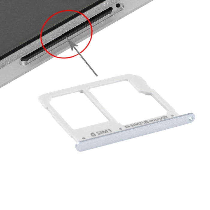 Para A3(2016) / A3100 y A5(2016) / A5100 y A7(2016) / A7100 Bandeja para tarjeta SIM y bandeja para tarjeta Micro SD