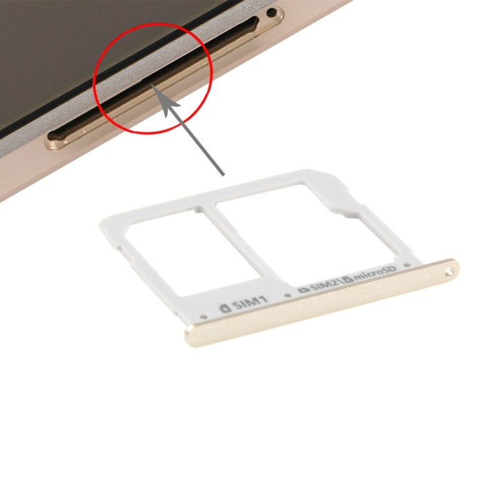 Para A3(2016) / A3100 y A5(2016) / A5100 y A7(2016) / A7100 Bandeja para tarjeta SIM y bandeja para tarjeta Micro SD