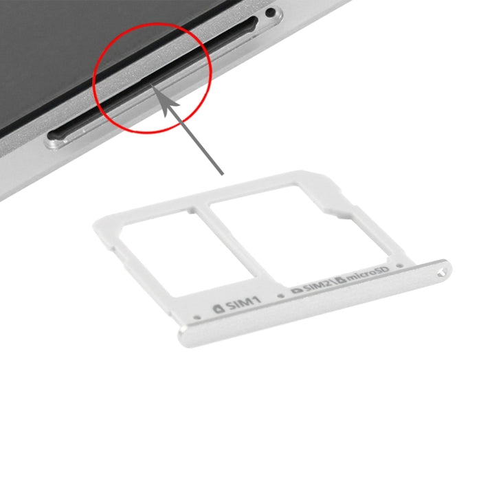 Para A3(2016) / A3100 y A5(2016) / A5100 y A7(2016) / A7100 Bandeja para tarjeta SIM y bandeja para tarjeta Micro SD