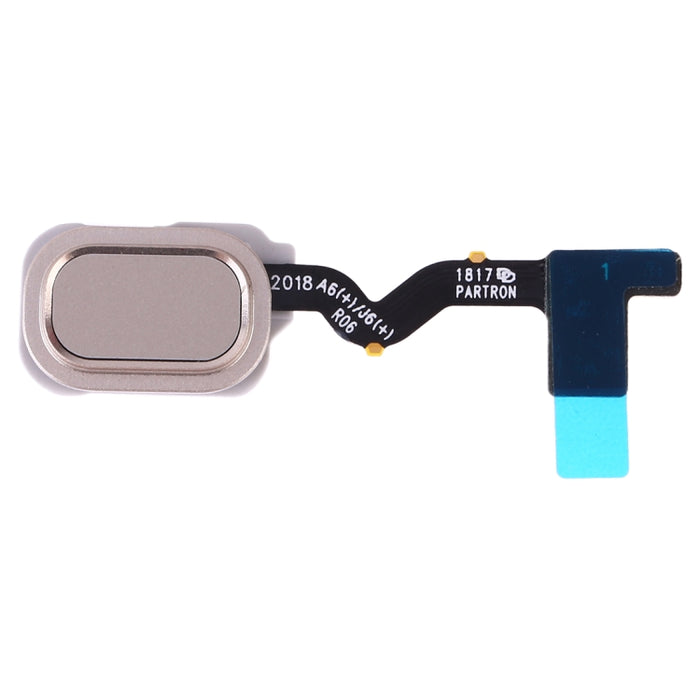 Para Galaxy J4 (2018) SM-J400F/DS J400G/DS Cable flexible con sensor de huellas dactilares