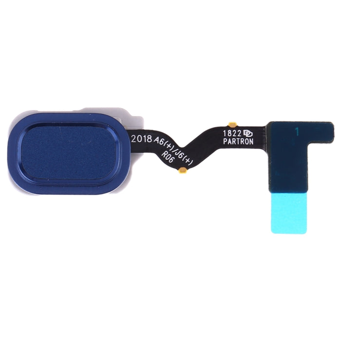 Para Galaxy J4 (2018) SM-J400F/DS J400G/DS Cable flexible con sensor de huellas dactilares