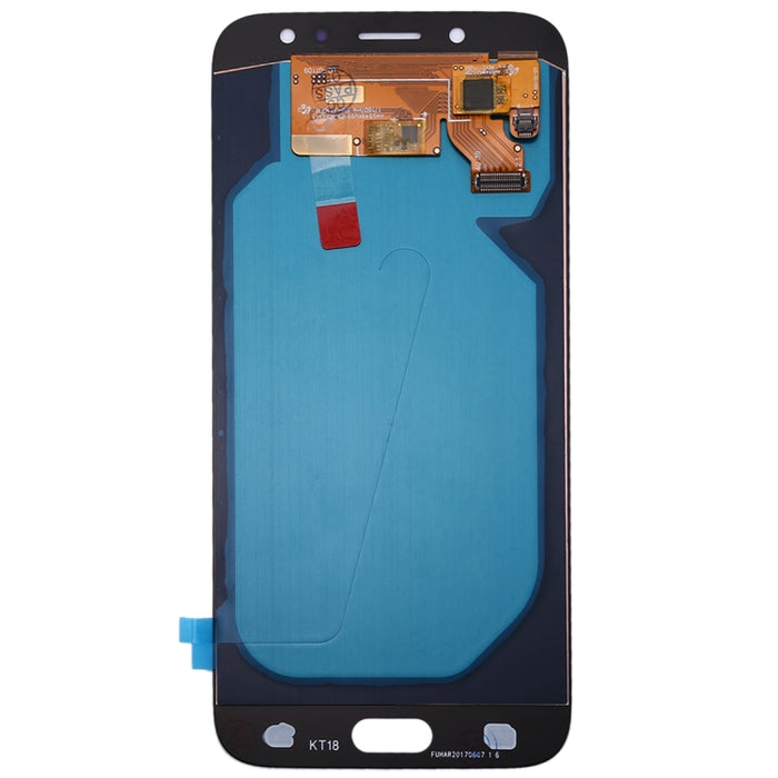 Pantalla LCD de material Oled y ensamblaje completo del digitalizador para Galaxy J7 (2017) / J7 Pro, J730F/DS, J730FM/DS