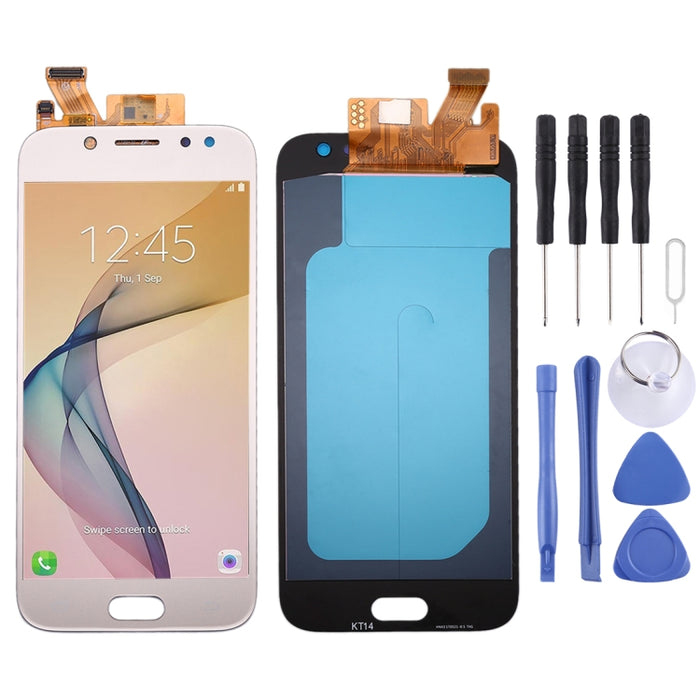 Pantalla LCD de material Oled y ensamblaje completo del digitalizador para Galaxy J5 (2017)/J5 Pro 2017, J530F/DS, J530Y/DS