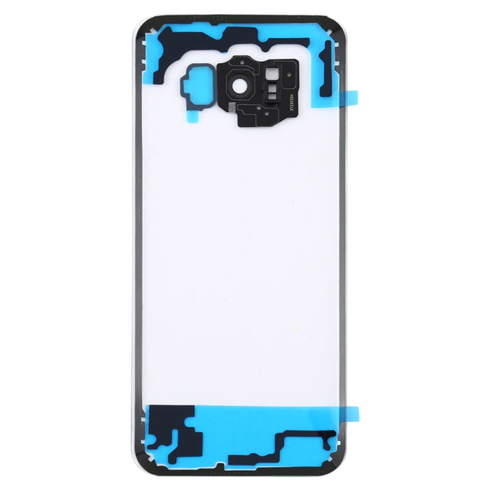 Para Samsung Galaxy S8 + / G955 G955F G955FD G955U G955A G955P G955T G955V G955R4 G955W G9550 Tapa trasera de batería transparente con cubierta de lente de cámara