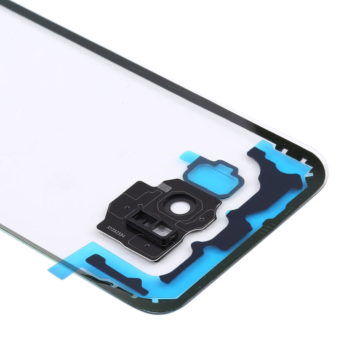 Para Samsung Galaxy S8 + / G955 G955F G955FD G955U G955A G955P G955T G955V G955R4 G955W G9550 Tapa trasera de batería transparente con cubierta de lente de cámara