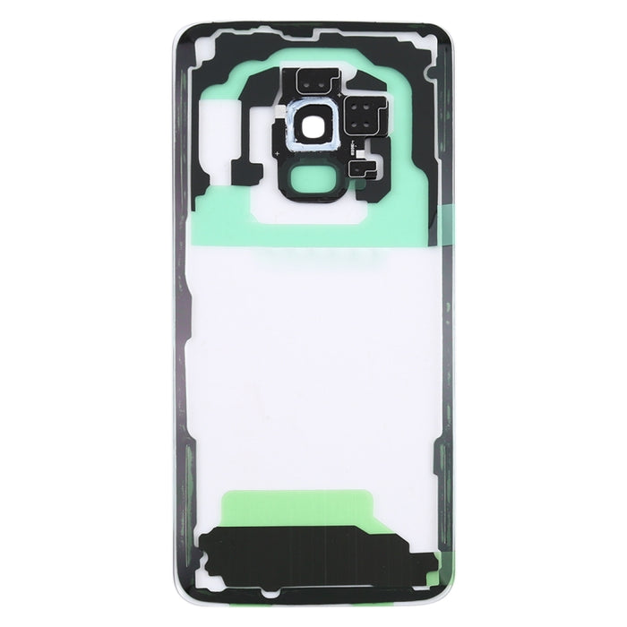 Para Samsung Galaxy S9 G960F G960F/DS G960U G960W G9600 cubierta trasera de batería transparente con cubierta de lente de cámara