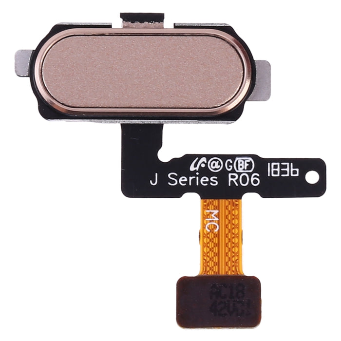 Para Galaxy J7 (2017) SM-J730F/DS SM-J730/DS Cable flexible con sensor de huellas dactilares