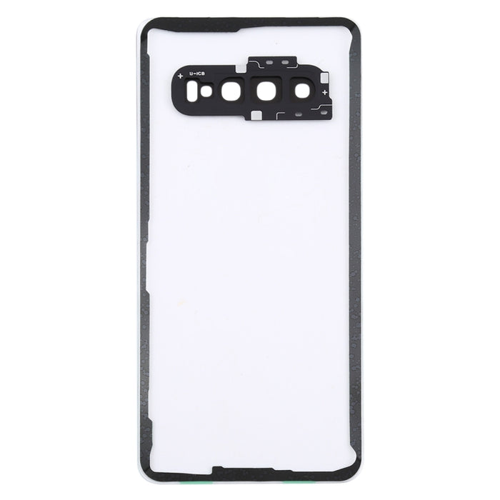 Para Samsung Galaxy S10 G973F/DS G973U G973 SM-G973 cubierta trasera de batería transparente con cubierta de lente de cámara