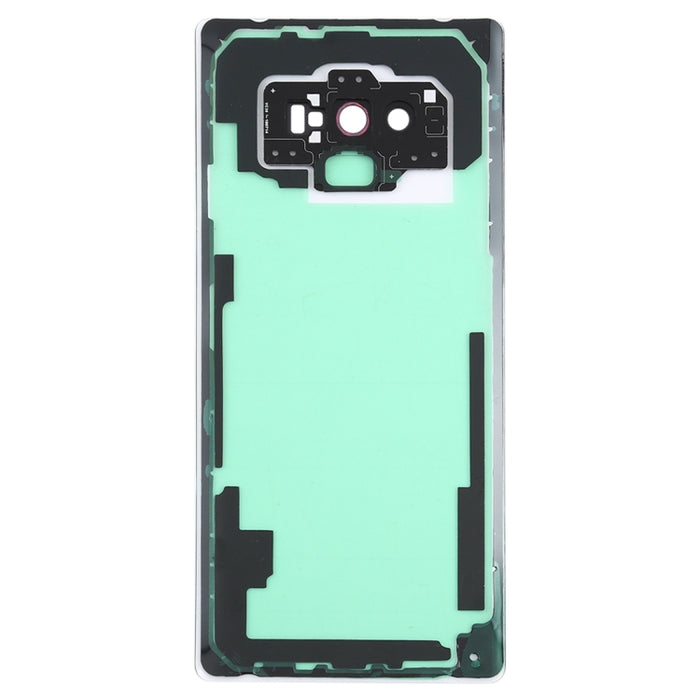 Para Samsung Galaxy Note9 / N960D N960F Tapa trasera de batería transparente con cubierta de lente de cámara