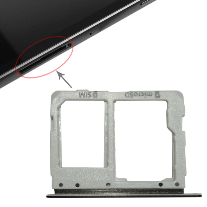 Para Galaxy Tab S3 9.7 / T825 (Versión 3G) Bandeja de tarjeta SIM + Bandeja de tarjeta Micro SD