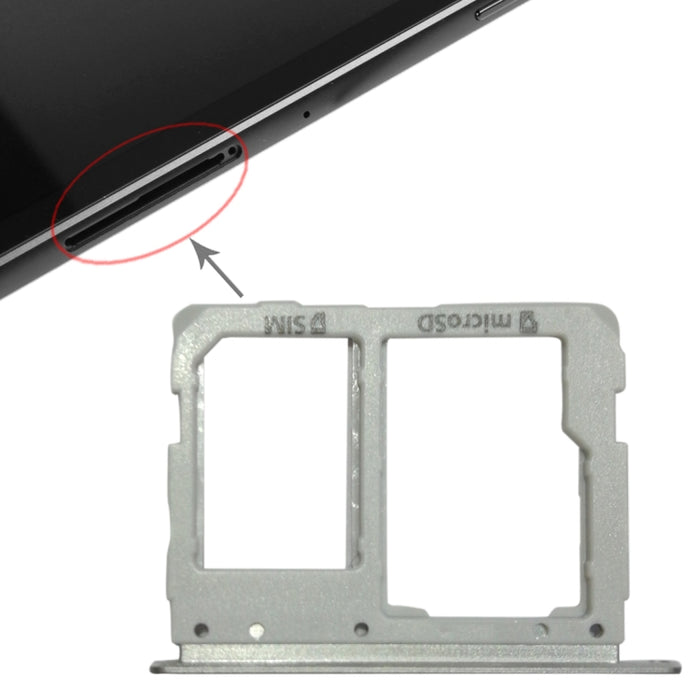 Para Galaxy Tab S3 9.7 / T825 (Versión 3G) Bandeja de tarjeta SIM + Bandeja de tarjeta Micro SD