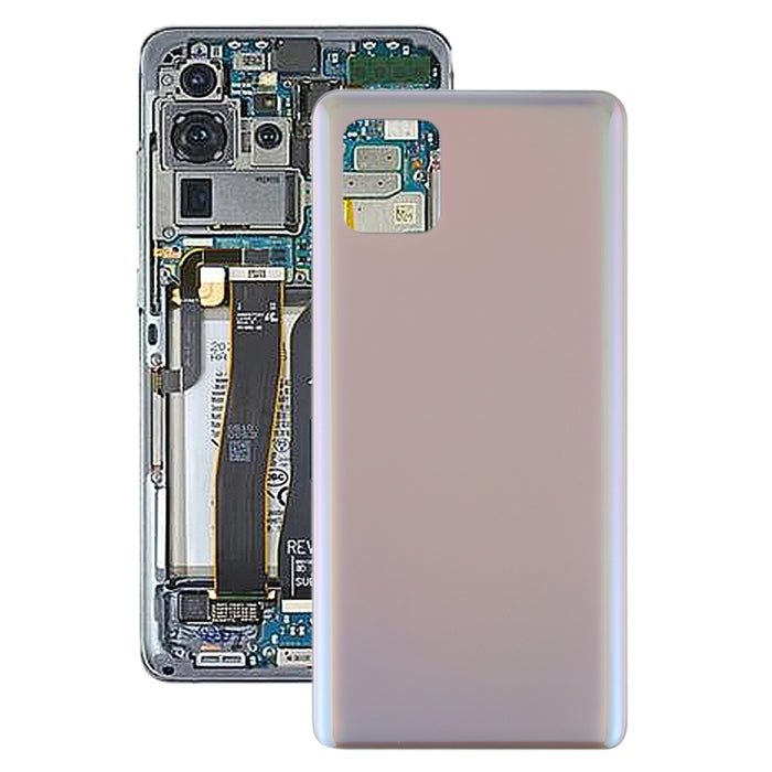 Para Samsung Galaxy A91 tapa trasera de batería