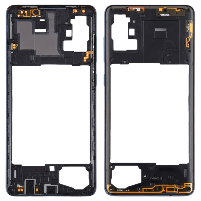 Para Samsung Galaxy A71 Placa de bisel de marco medio