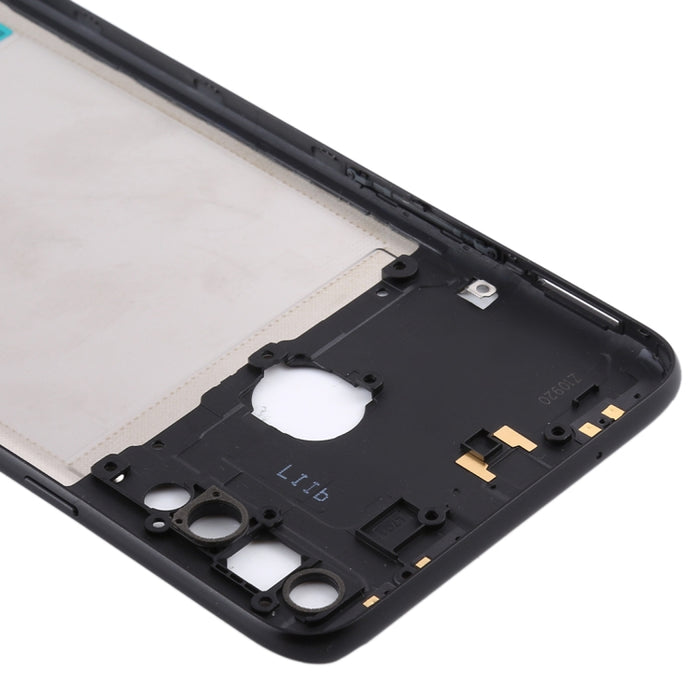Para placa de bisel de marco medio Samsung Galaxy A20s
