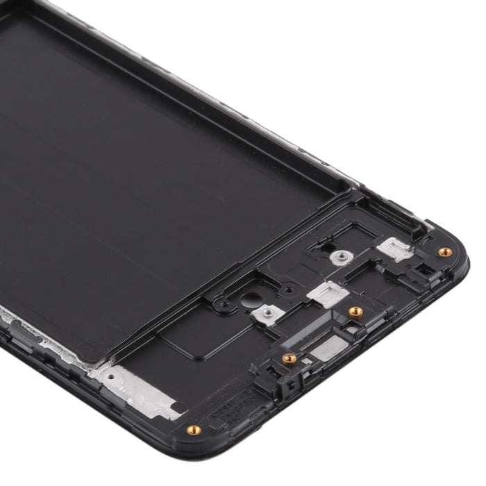 Para Samsung Galaxy A70s Carcasa frontal Marco LCD Placa de bisel