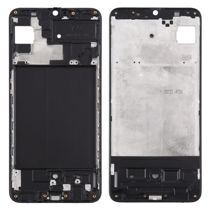 Para Samsung Galaxy A70s Carcasa frontal Marco LCD Placa de bisel