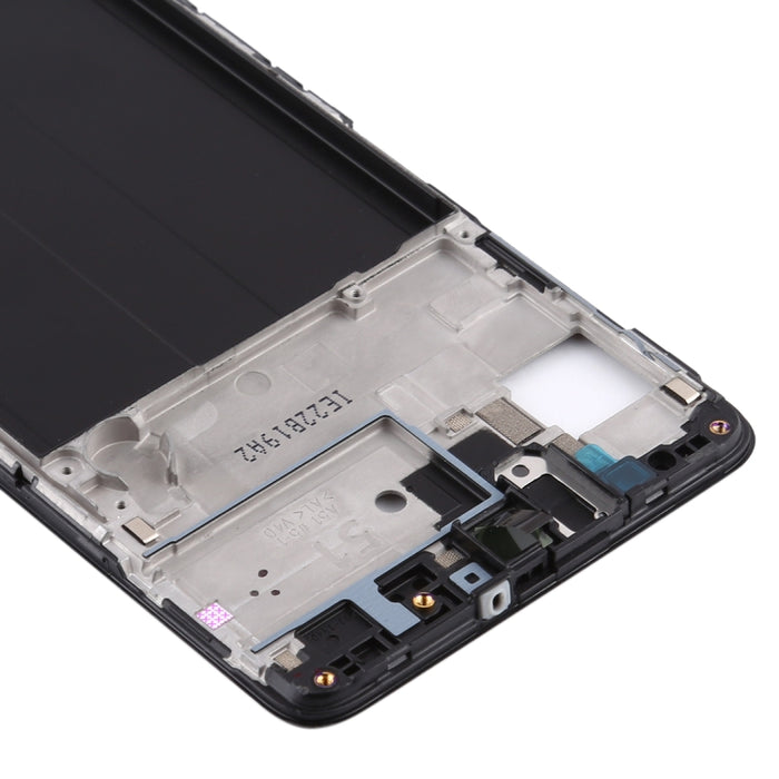 Para Samsung Galaxy A51 Carcasa frontal Marco LCD Placa de bisel