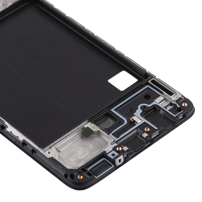 Para Samsung Galaxy A51 Carcasa frontal Marco LCD Placa de bisel