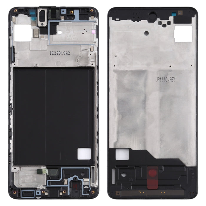 Para Samsung Galaxy A51 Carcasa frontal Marco LCD Placa de bisel