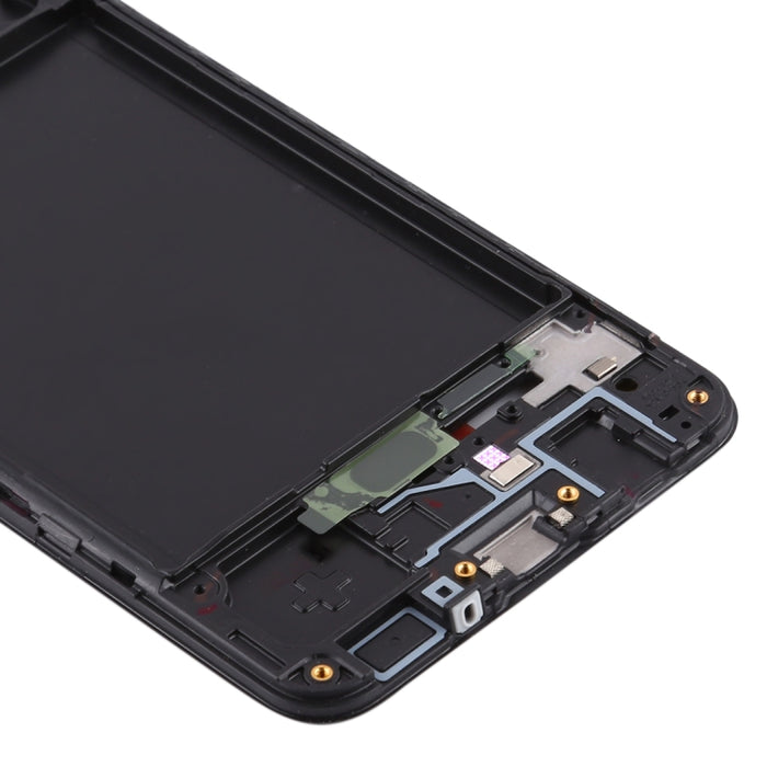 Para Samsung Galaxy A30s Carcasa Frontal LCD Marco Placa De Bisel