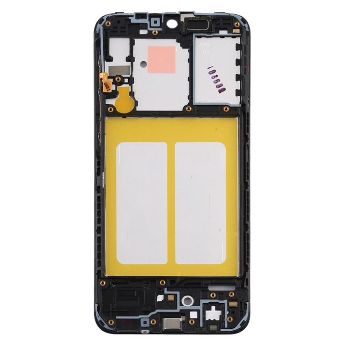 Para Samsung Galaxy A10e Carcasa Frontal LCD Marco Placa De Bisel