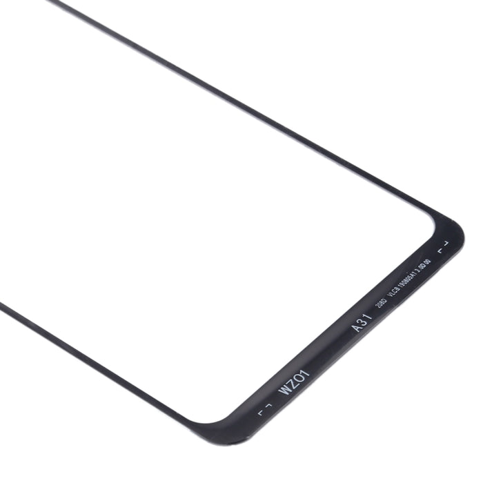 Para Samsung Galaxy A31 Lente de vidrio exterior de pantalla frontal