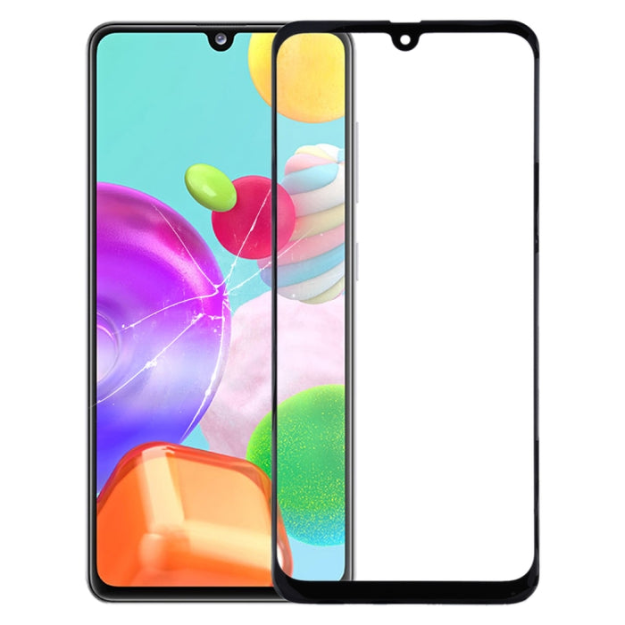 Para Samsung Galaxy A41 Lente de cristal exterior de pantalla frontal