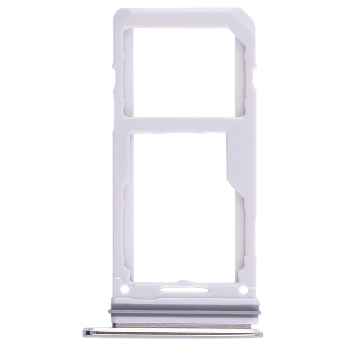 Para Galaxy S8 / S8+ 2 Bandeja de tarjeta SIM / Bandeja de tarjeta Micro SD