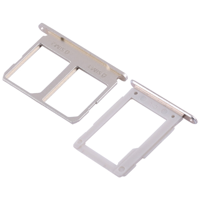 Para Galaxy A9100 / A9 (2016) 2 Bandeja Tarjeta SIM + Bandeja Tarjeta Micro SD