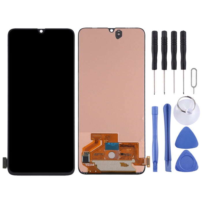 Pantalla LCD de material Super AMOLED y ensamblaje completo del digitalizador para Samsung Galaxy A90 5G