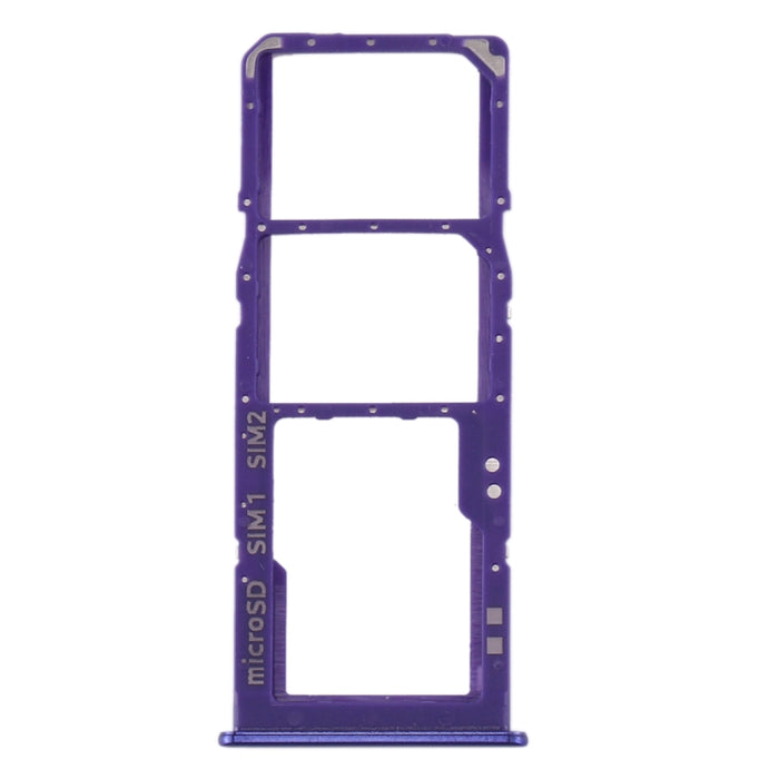 Para Samsung Galaxy A30s Bandeja de tarjeta SIM + Bandeja de tarjeta SIM + Bandeja de tarjeta Micro SD