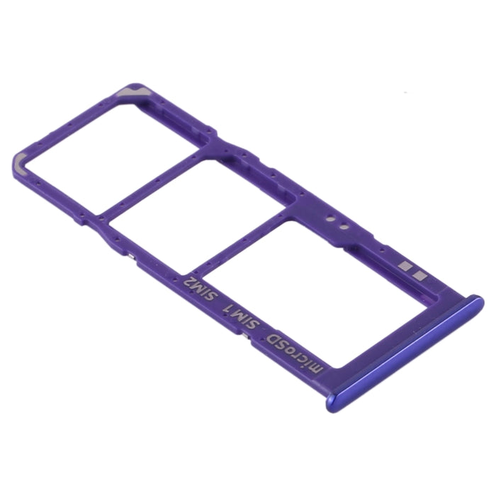 Para Samsung Galaxy A30s Bandeja de tarjeta SIM + Bandeja de tarjeta SIM + Bandeja de tarjeta Micro SD