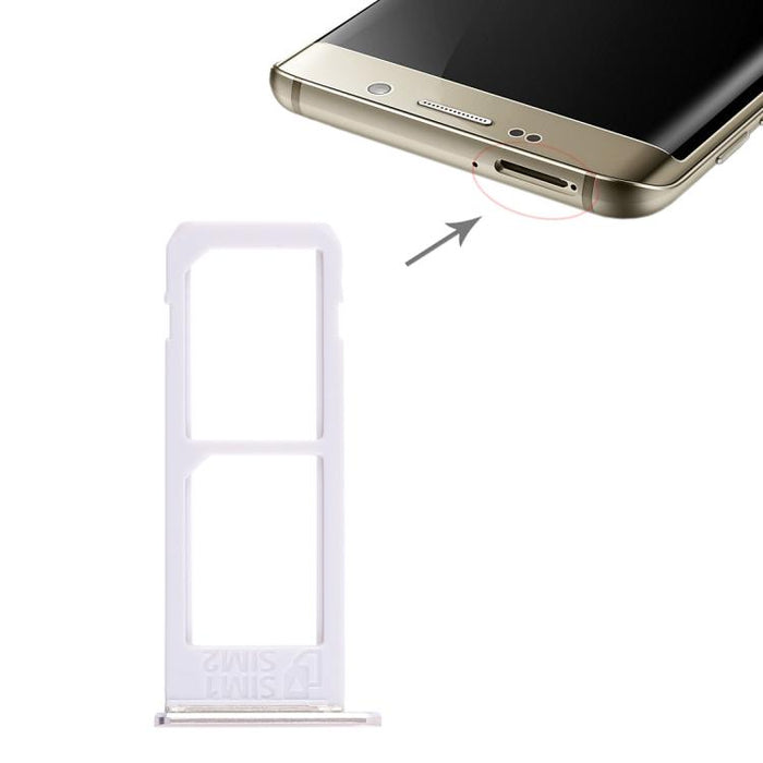 Para Galaxy S6 Edge plus / S6 Edge+ 2 bandeja de tarjeta SIM