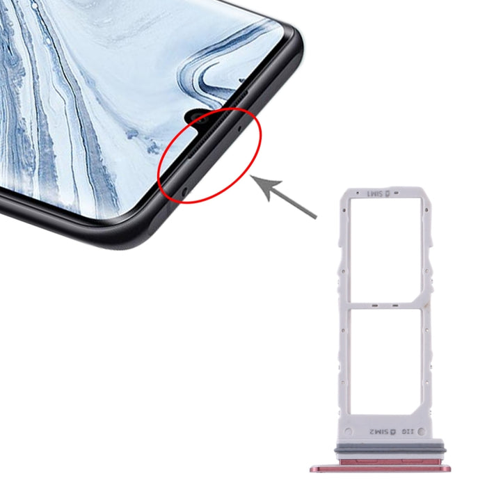 Para Samsung Galaxy Note10 Bandeja de tarjeta SIM + Bandeja de tarjeta SIM