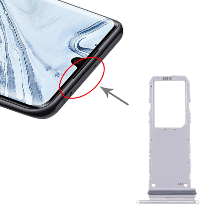Para Samsung Galaxy Note10 Bandeja de tarjeta SIM