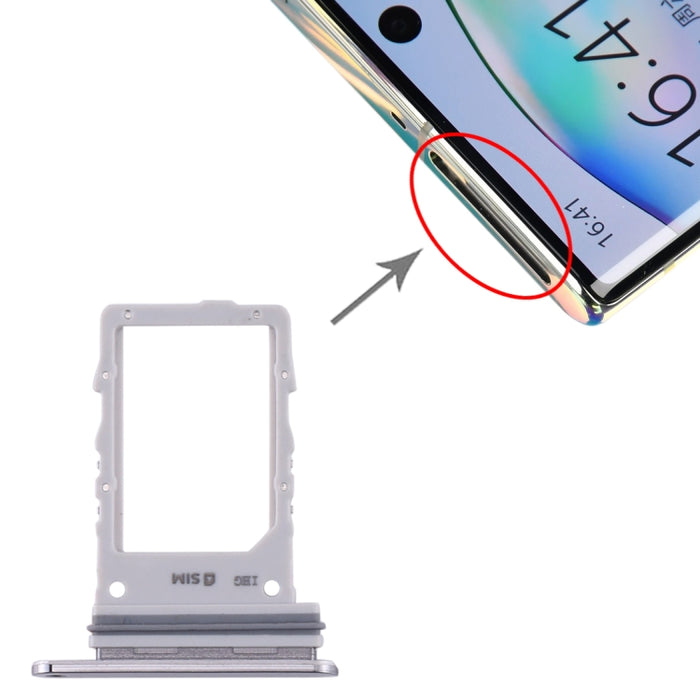 Para Samsung Galaxy Note10+ 5G Bandeja de tarjeta SIM