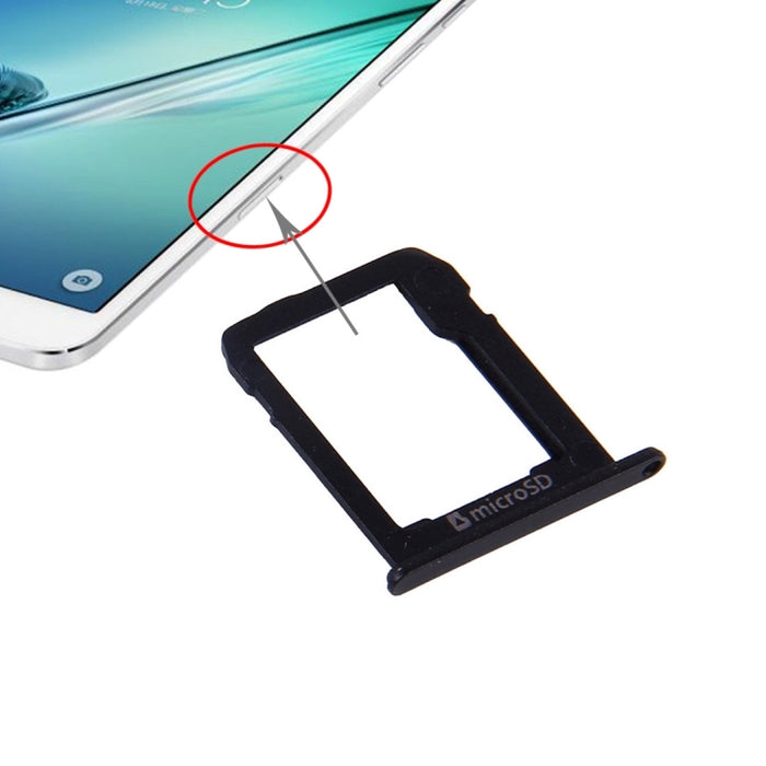 Para Galaxy Tab S2 8.0 / T715 Bandeja de tarjeta SIM y bandeja de tarjeta Micro SD