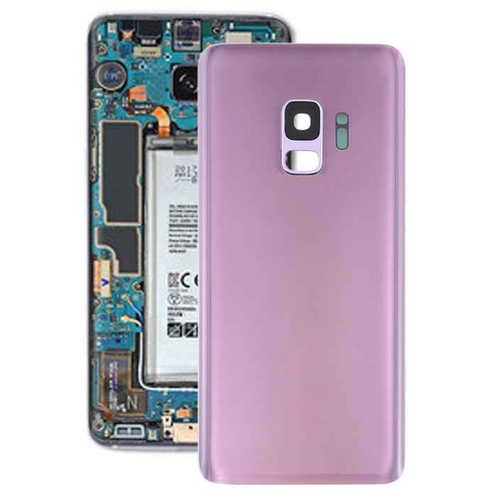 Tapa trasera de batería para Galaxy S9 con lente de cámara