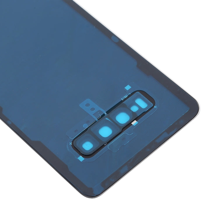 Para Galaxy S10+ Tapa trasera de batería con lente de cámara