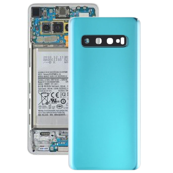 Tapa trasera de batería para Galaxy S10 con lente de cámara