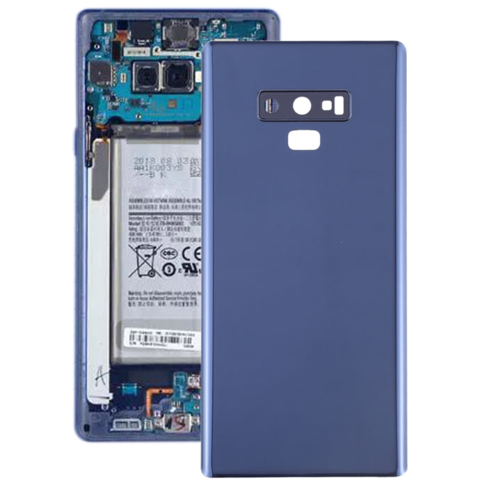 Tapa trasera de batería para Galaxy Note9 con lente de cámara