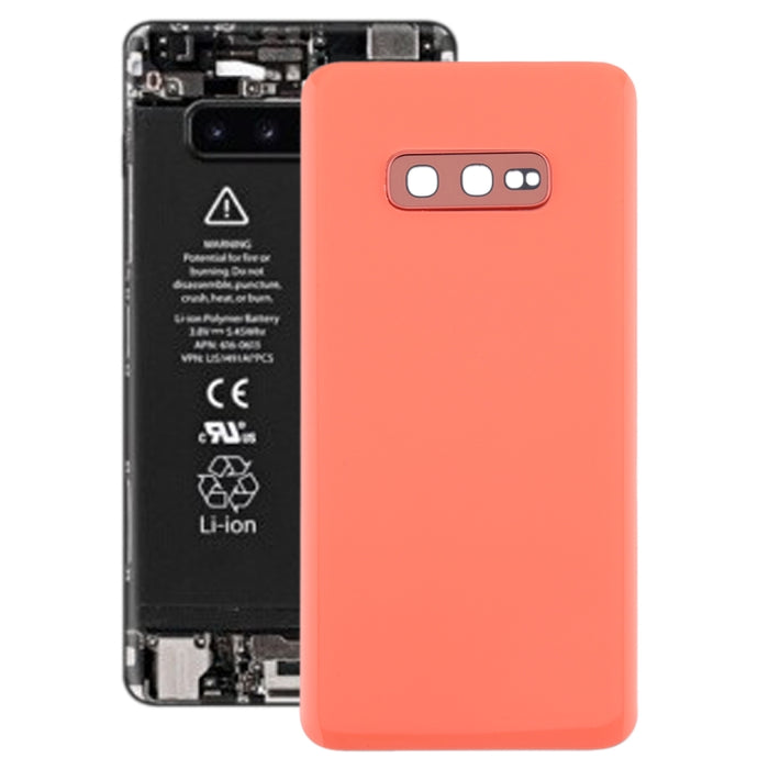 Tapa trasera de batería para Galaxy S10e con lente de cámara