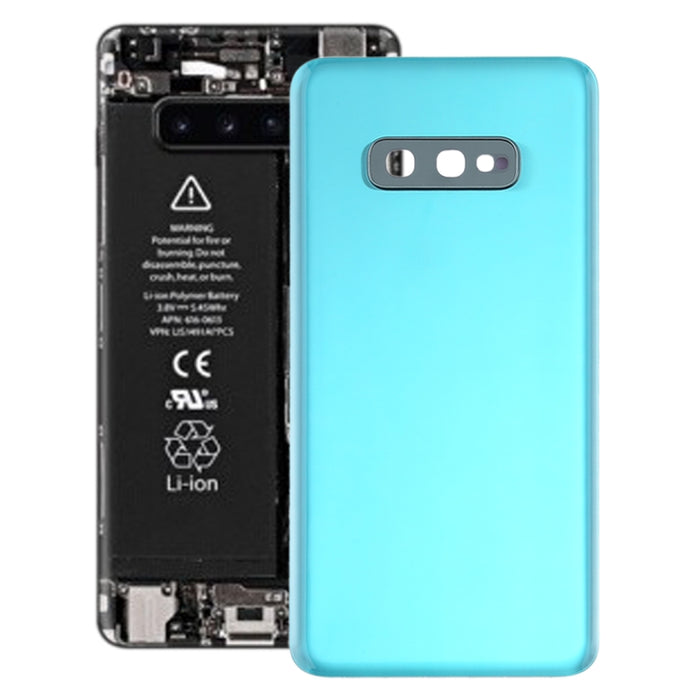 Tapa trasera de batería para Galaxy S10e con lente de cámara