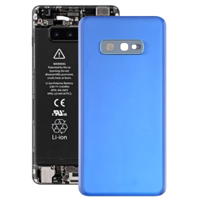 Tapa trasera de batería para Galaxy S10e con lente de cámara